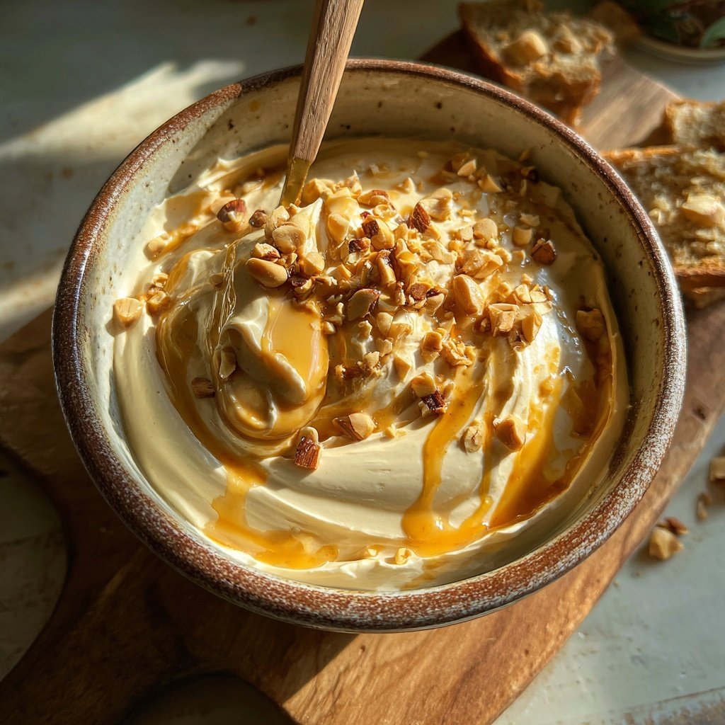 Healthy Peanut Butter Yogurt Dip
