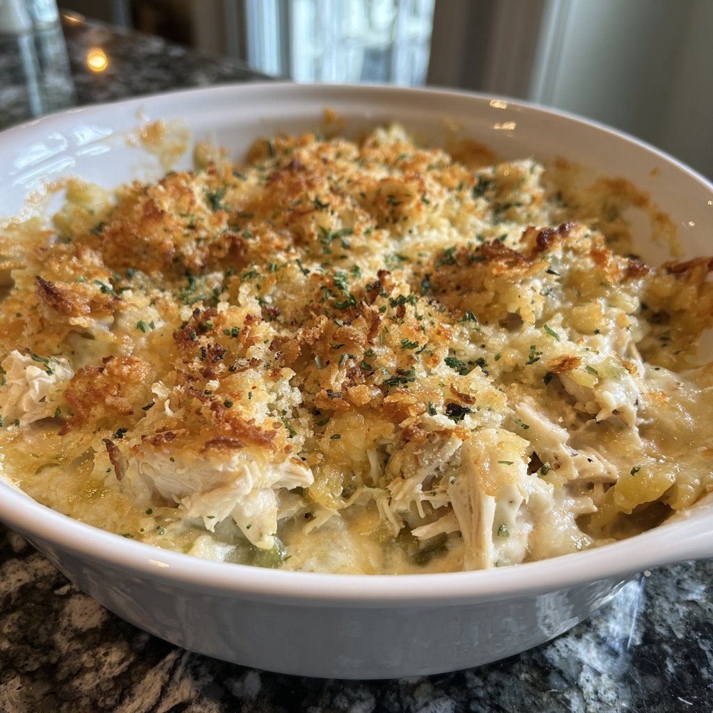 Creamy Chicken And Rice Casserole