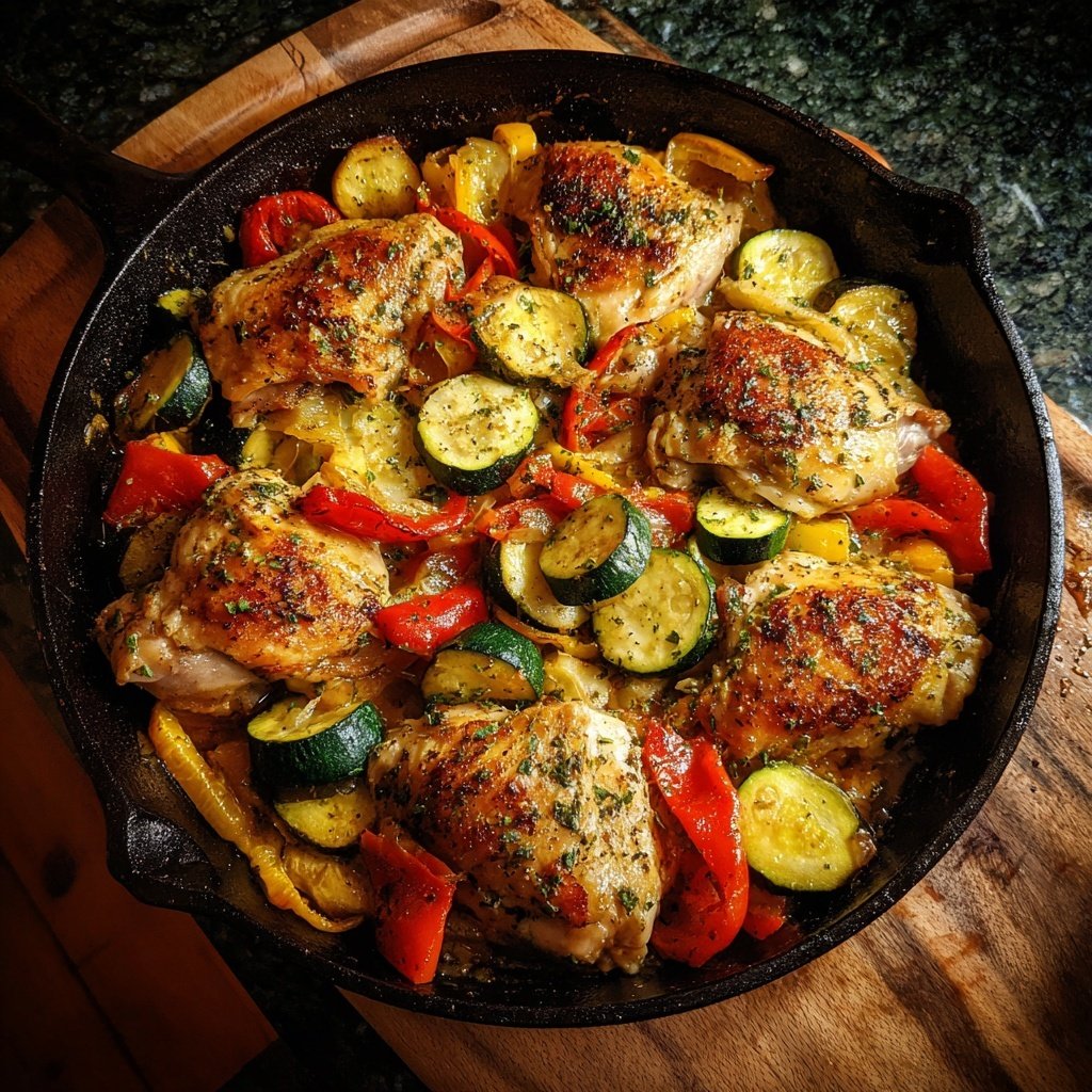 One Pan Easy Healthy Dinner Chicken