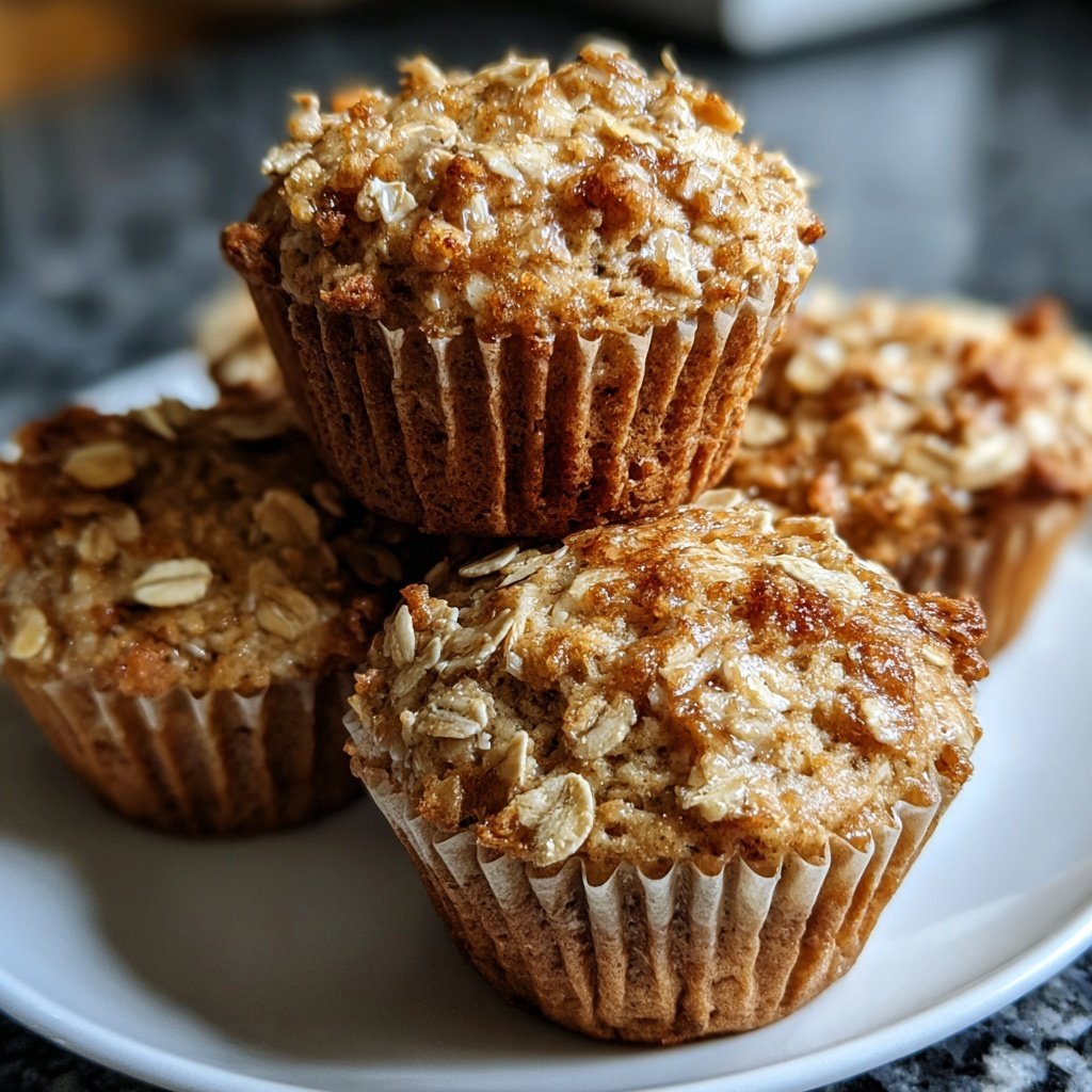 Healthy Muffins With Oats And Honey
