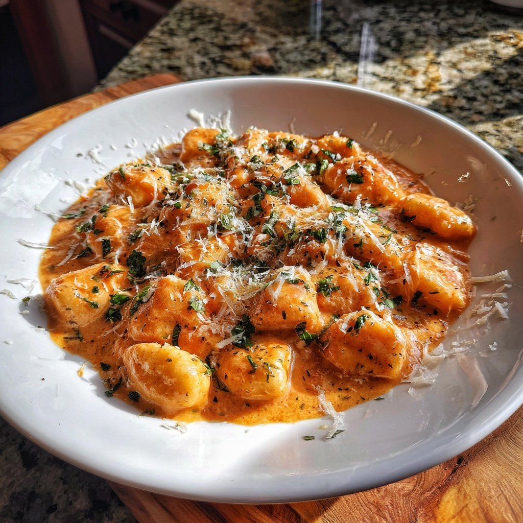 Creamy Tomato Gnocchi