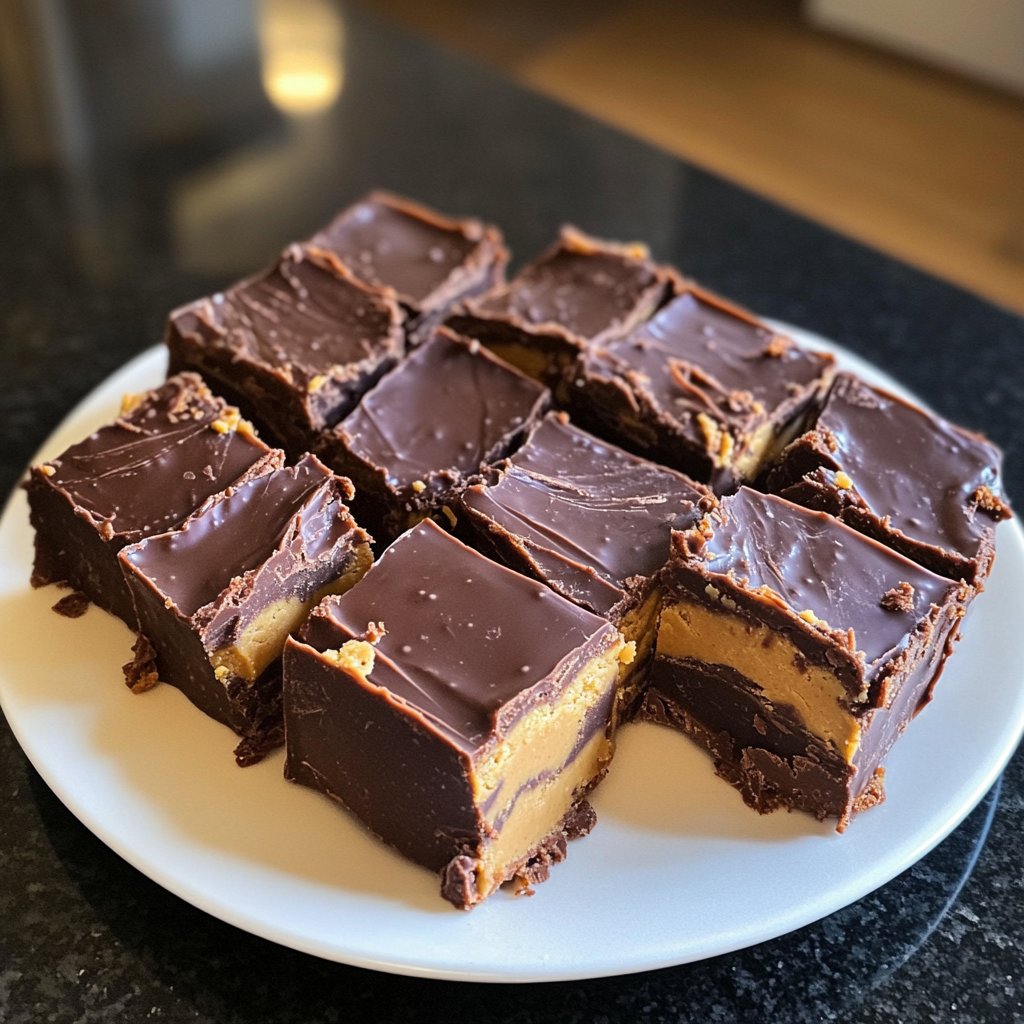 Chocolate Peanut Butter Fudge