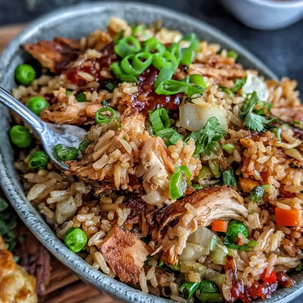 Rotisserie Chicken Fried Rice