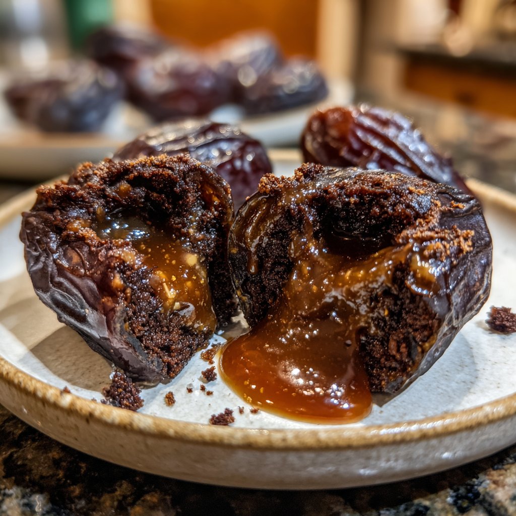 Valentines Snacks Chocolate Stuffed Dates