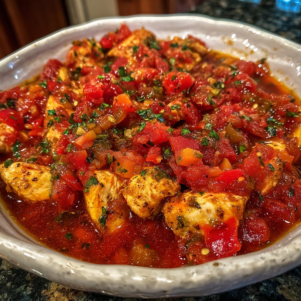 Set-It-and-Forget-It Slow Cooker Salsa Chicken